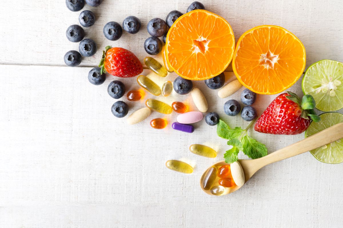 Vitamins and fruits